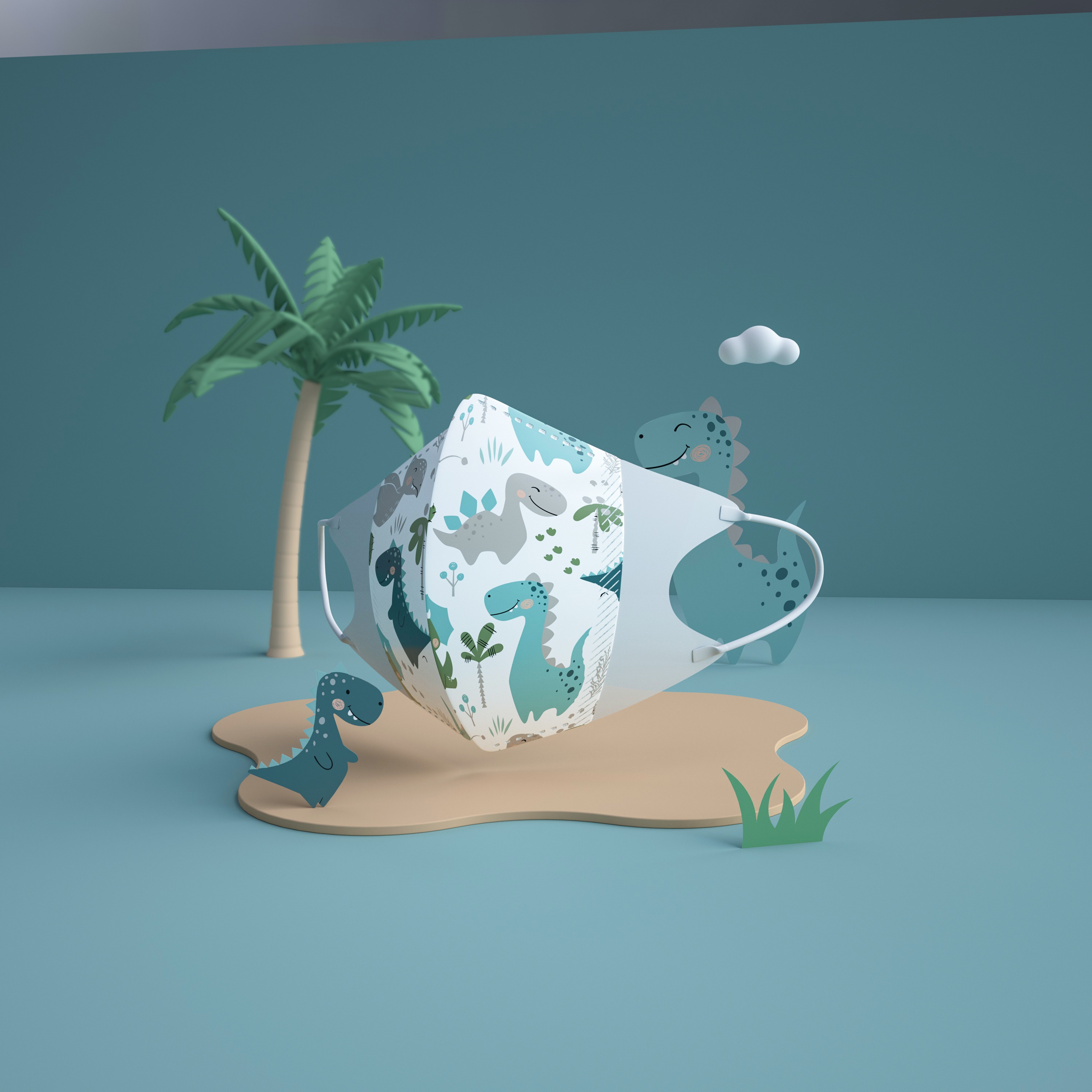 KIDS 3D MASK / DINASAURのイメージ