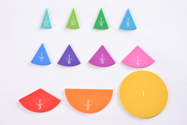 KUMON Easy Fraction Puzzle (5+ yrs old)のイメージ