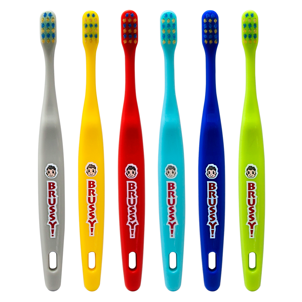 UFC Kids toothbrush BRUSSY!BOYS (age 3-8 yrs) – 6 colorsのイメージ