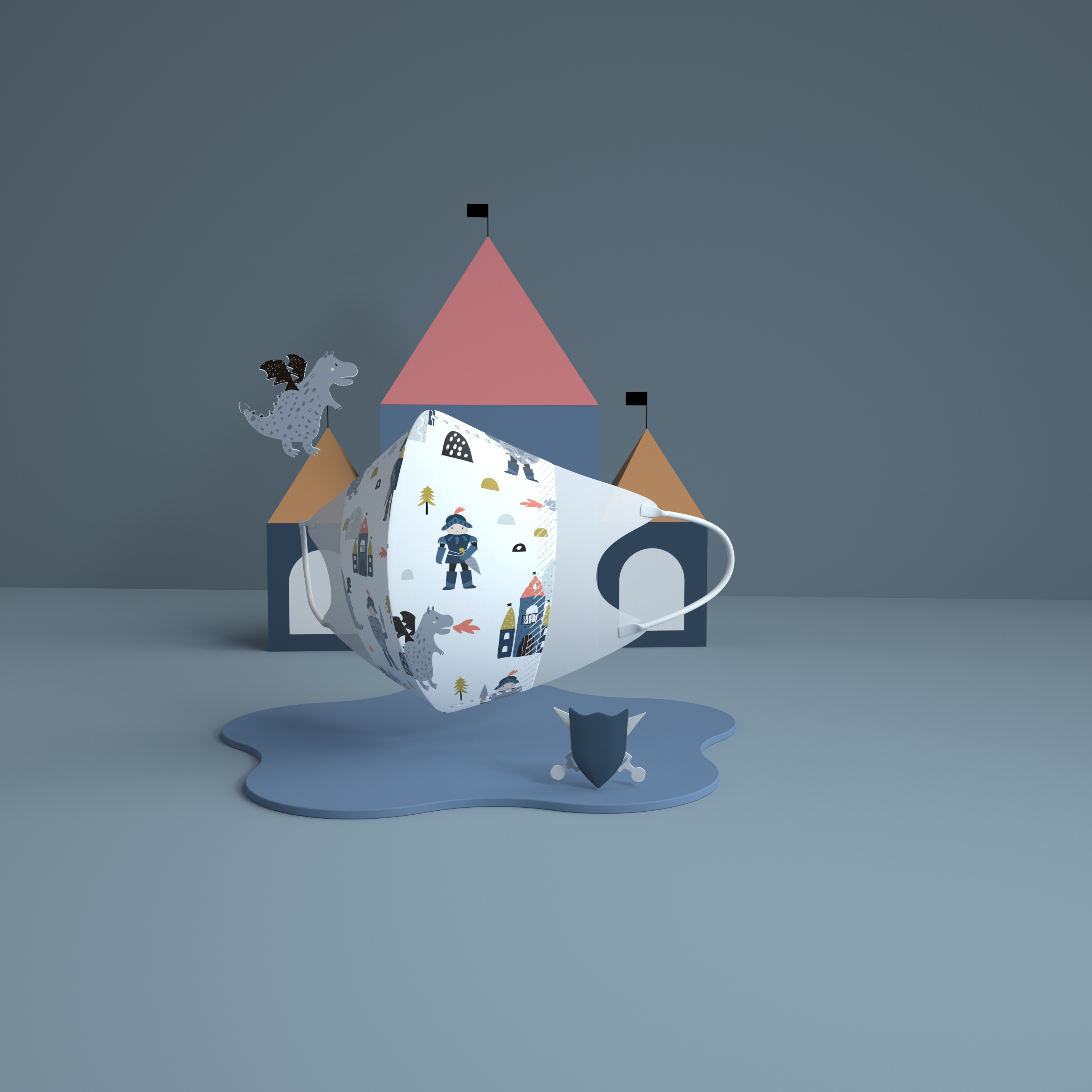 KIDS 3D MASK / PRINCEのイメージ