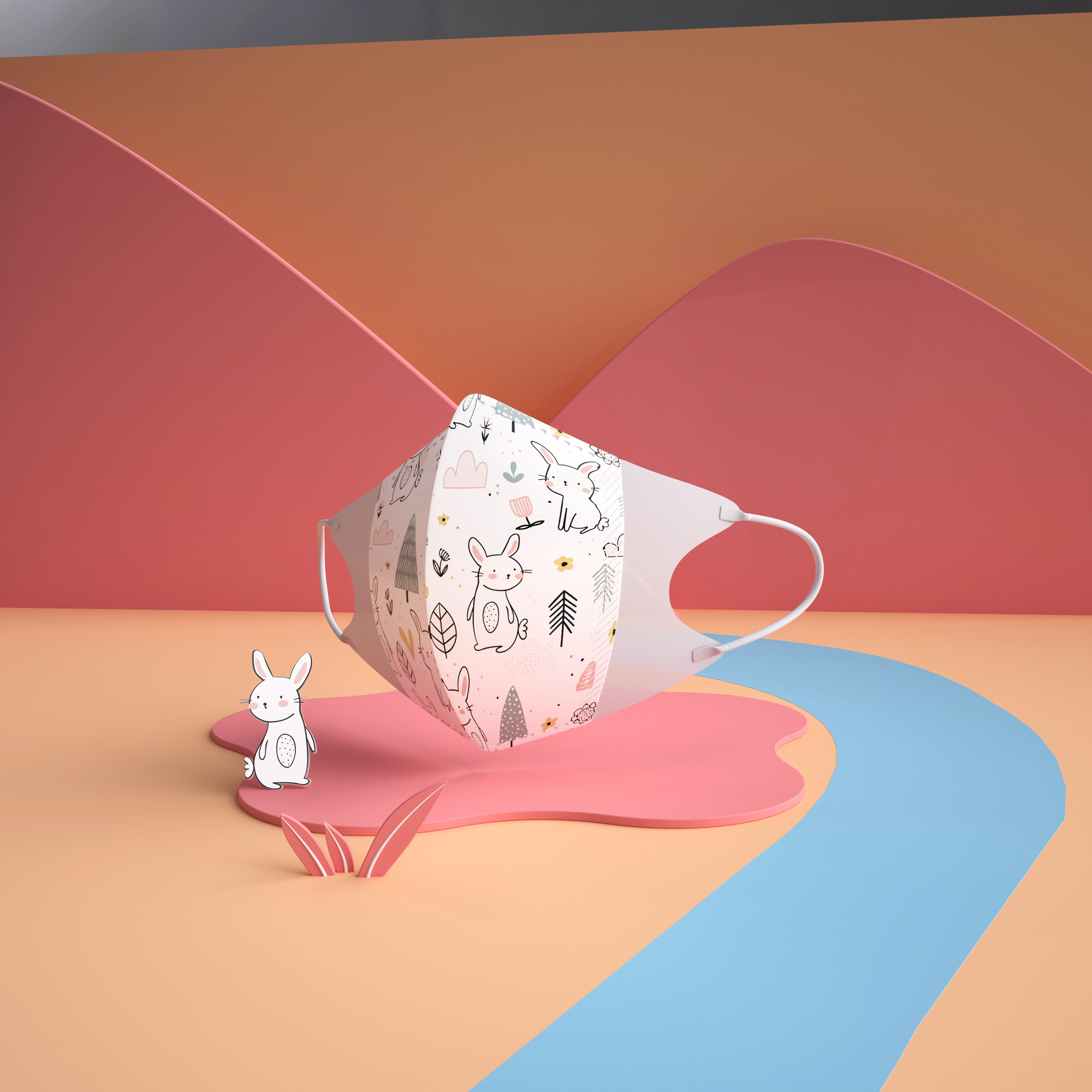 KIDS 3D MASK / RABBITのイメージ